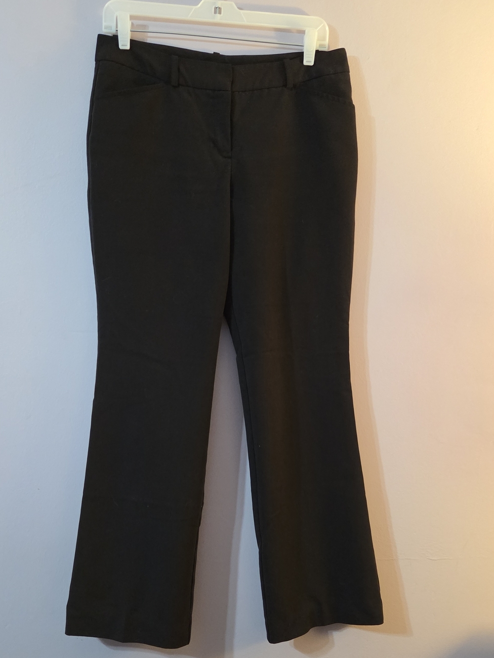 Worthington Black Boot-Cut Dress Pants Womens 6P